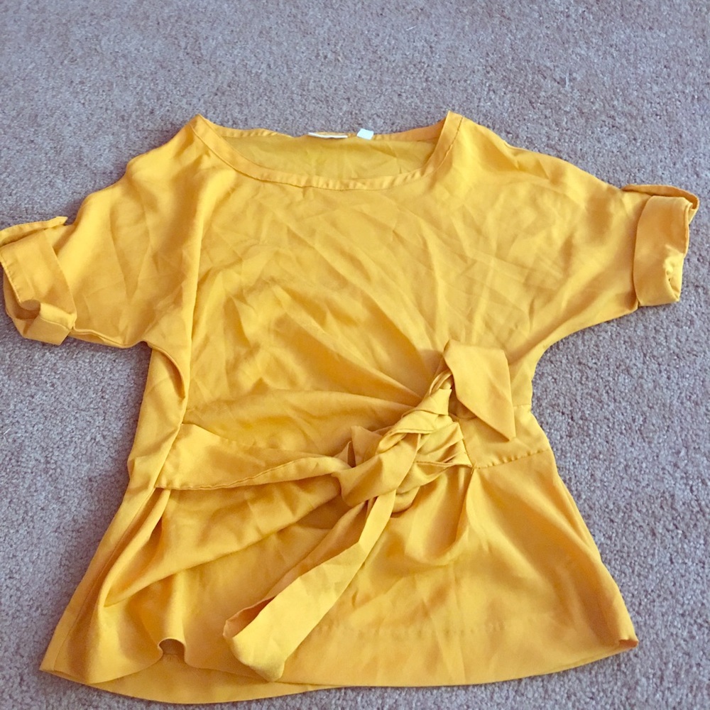 Gold New York and Company Blouse!